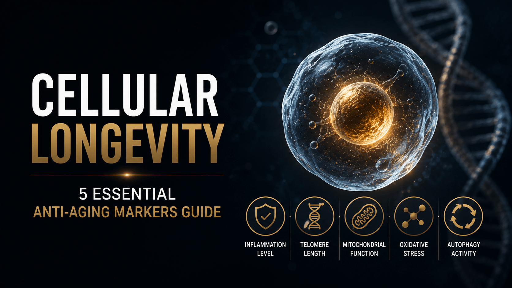Cellular Longevity: 5 Essential Anti-Aging Markers Guide
